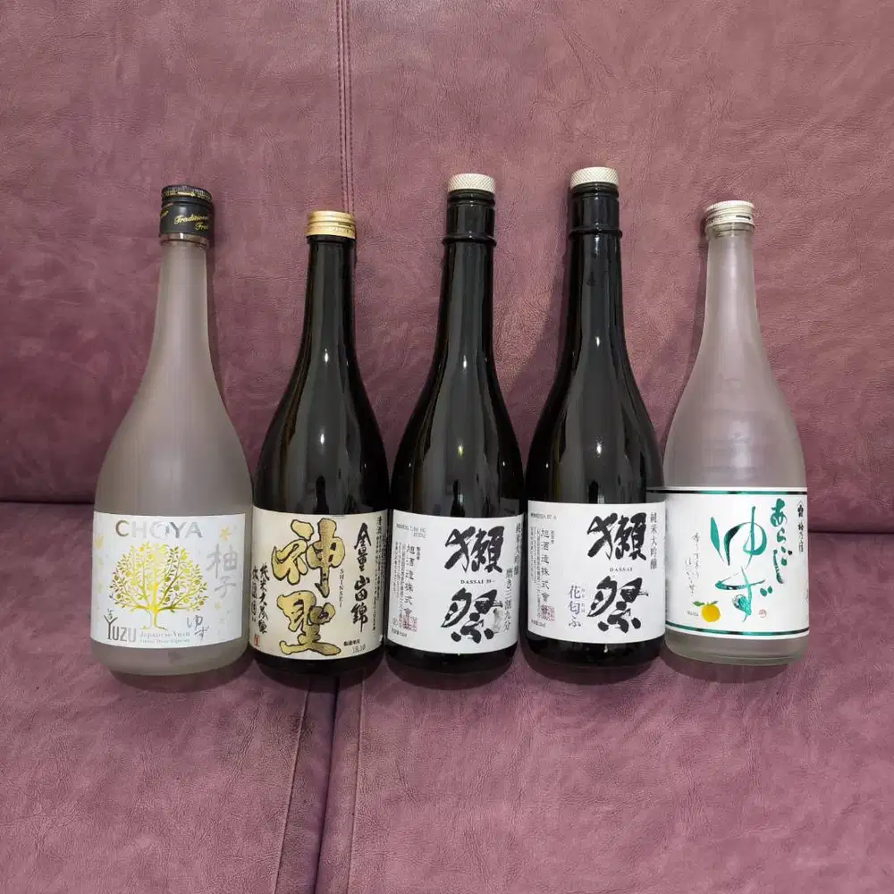 Dekorasi Botol Kosong Jepang Sake