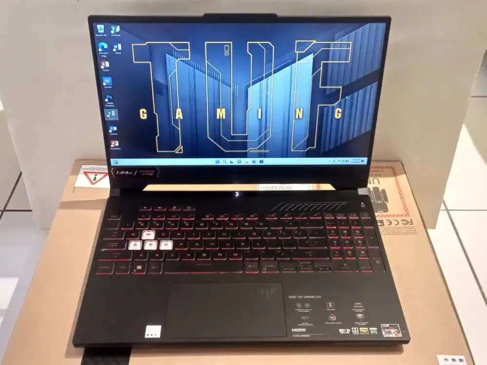 Asus Tuf Gaming A15, AMD Ryzen 7 6800H, RAM 16/1TB, VGA Nvidia Rtx3050