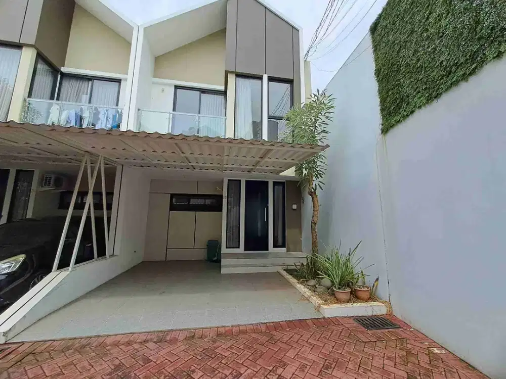 Dijual Rumah Strategis Cluster minimalis Modern ,cantik di Cilangkap kec Cipayung Jakarta Timur