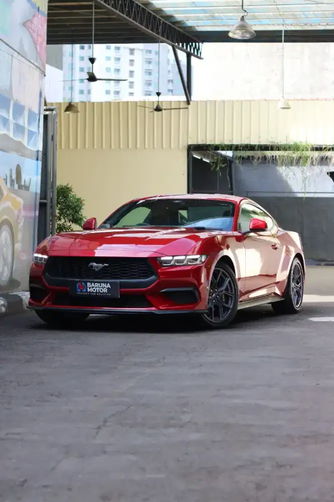 (Termurah) FORD MUSTANG 2.3 FASTBACK ECOBOOST FACELIFT 2024 RED
