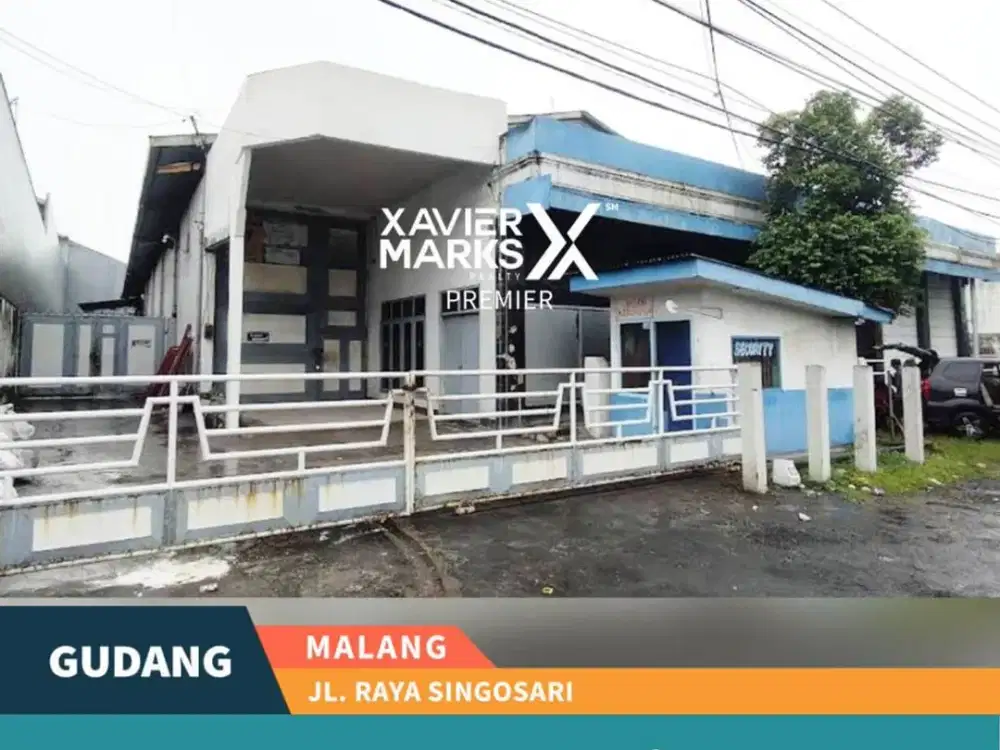 Tanah Bonus Gudang Dekat Tol Di Poros Jalan Singosari Malang