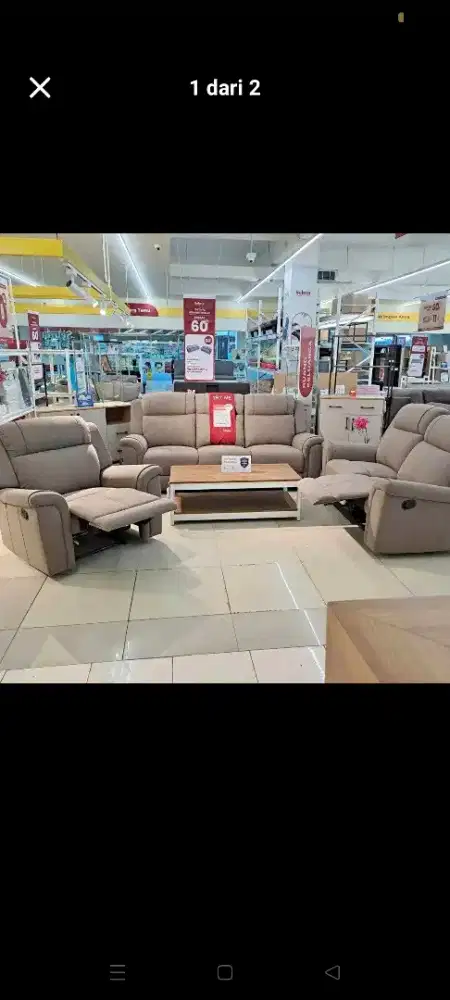 Sofa Set Recliner Lorian