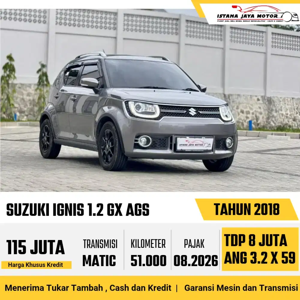 SUZUKI IGNIS 1.2 GX AGS 2018