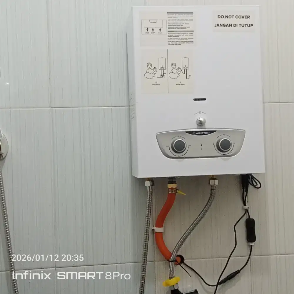 Water heater gas