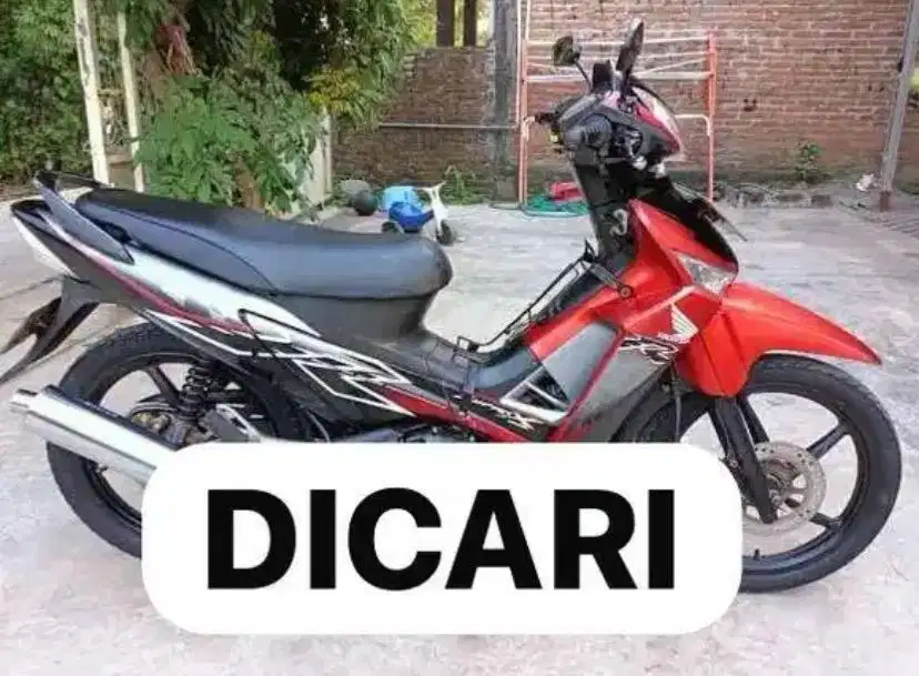 Di Cari Supra X 125 Double Disk DD Tahun 2008 Ke Atas Supra X 2010