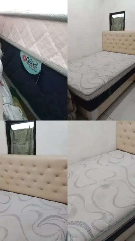 Kasur + dipan merk central