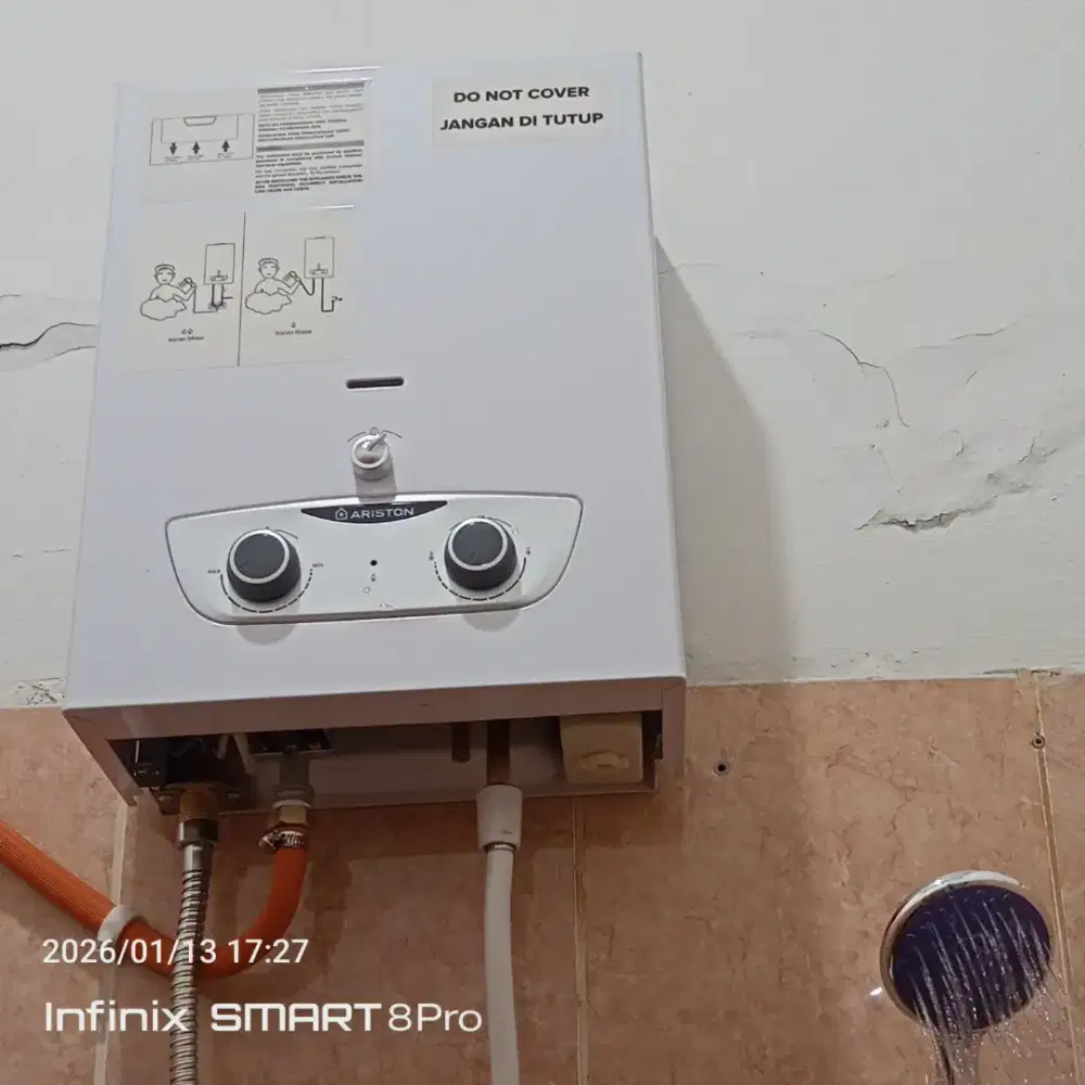 Water heater gas dan listrik