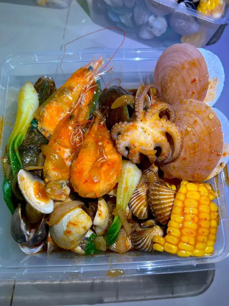 seafood tumpah murah meriah
