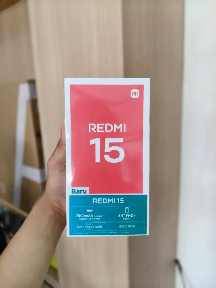 XIAOMI REDMI 15 BATRAI SUPER BESAR DIKELASNYA
