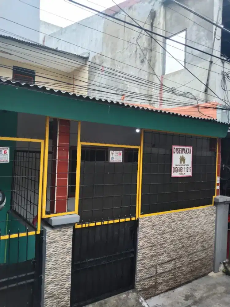 Sewa Rumah 2lt Gg Manggis,Tanjung duren,Jakarta barat.Tdk banjir.TP