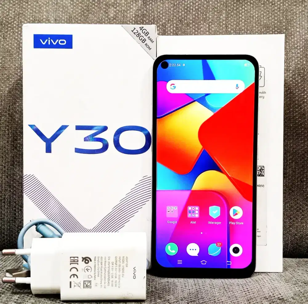 VIVO Y30 4GB/128GB FULLSET