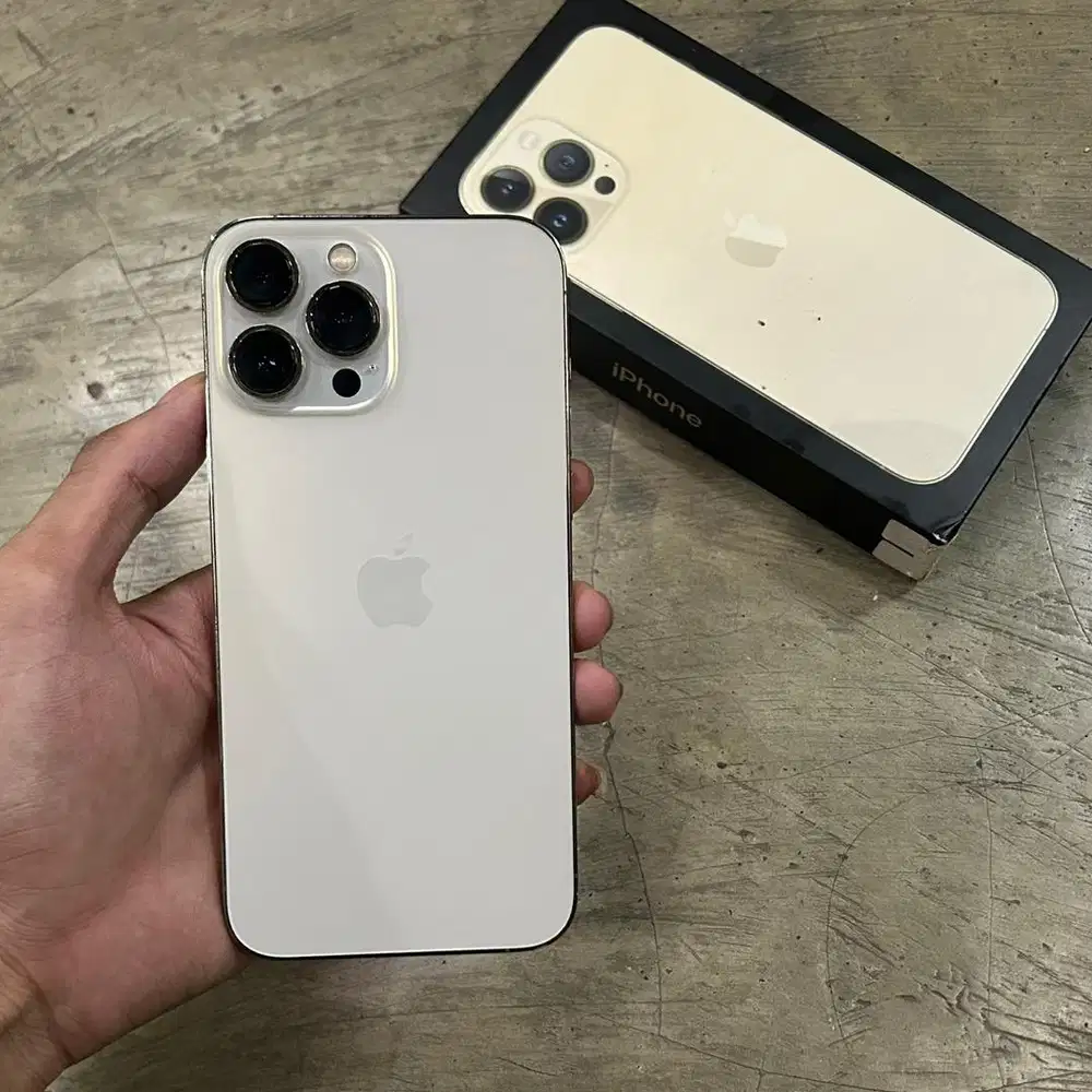 IPHONE 13 PROMAX 128GB GOLD EX INTER BEACUKAI