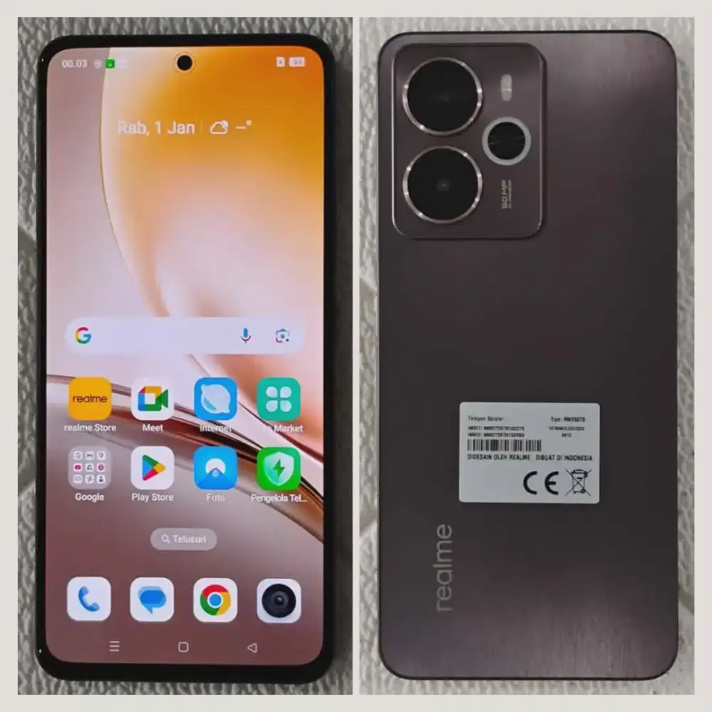 REALME 14 5G (8/256) FULLSET SUPER MULUS NO MINUS