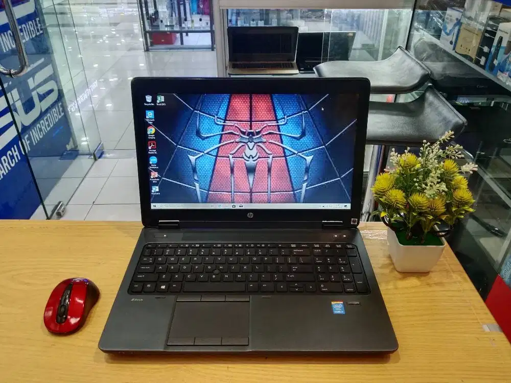 PROMO LAPTOP MEWAH HP ZBOOK 15 G2 CORE i7 RAM 16GB SSD 512GB SIAP GAME