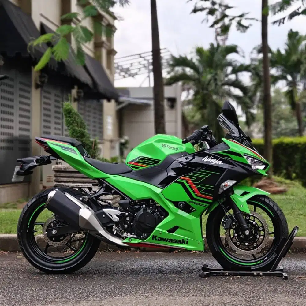 KAWASAKI NEW NINJA 250 FI ABS KRT KEYLESS 2023 KM 71 PERAK TAX PANJANG