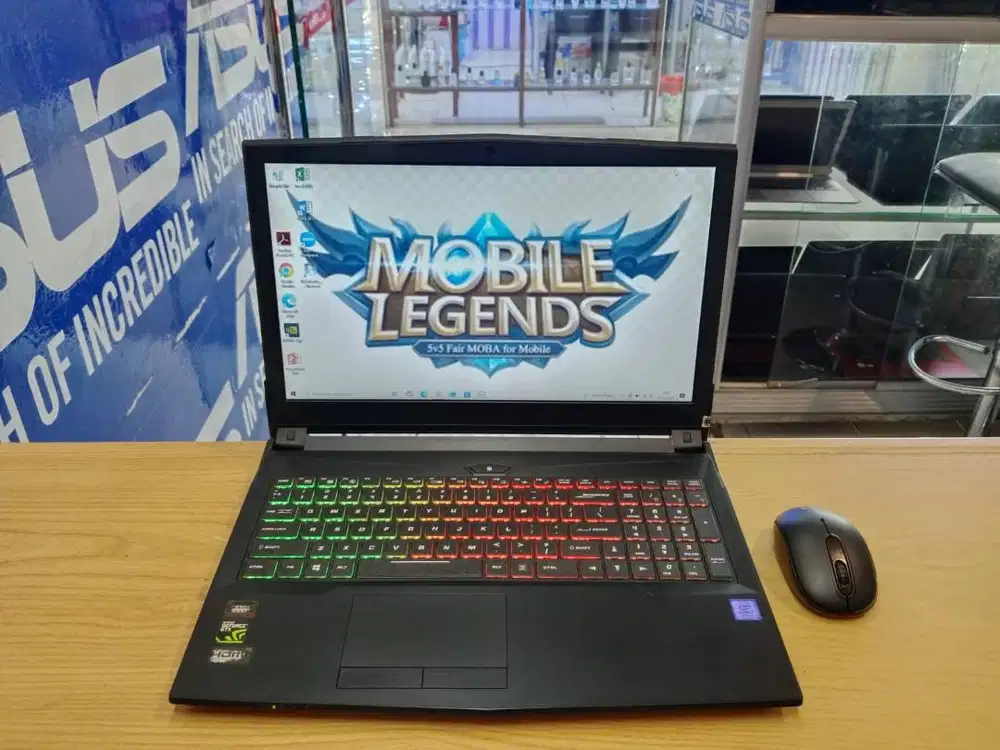 PROMO LAPTOP GAMING AFTERSHOCK NH850HJ1 CORE i7 RAM 16GB SSD 128GB