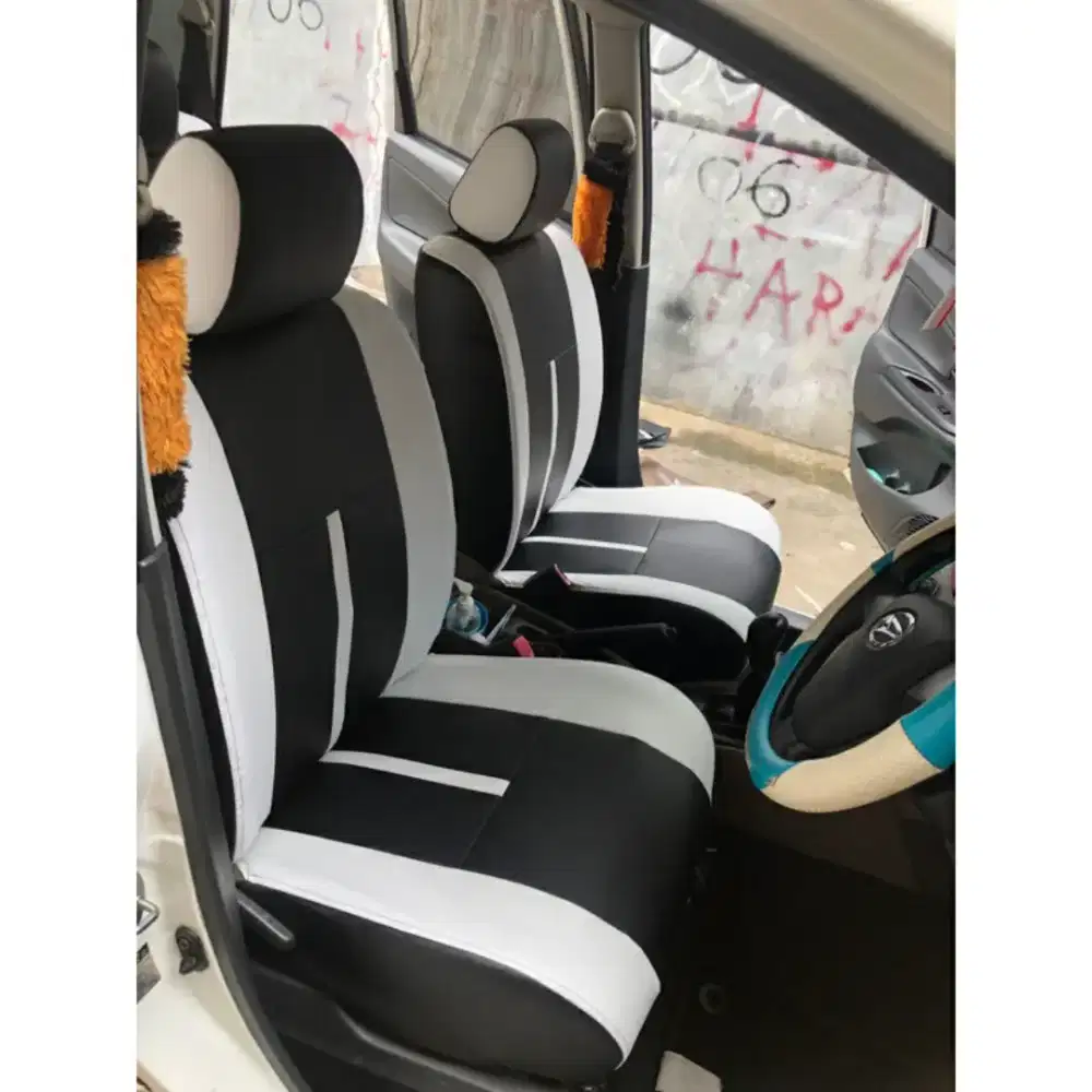 Fullset Sarung Jok Mobil 3 Baris Bahan Sintesis
