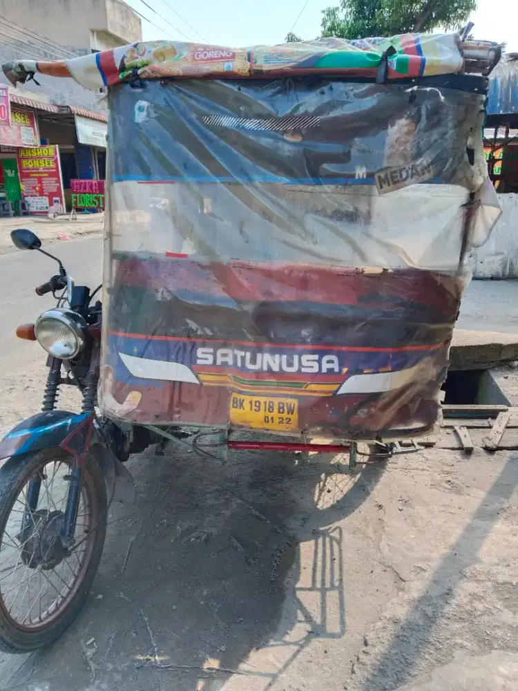 Di, jual becak  mesin Ktm