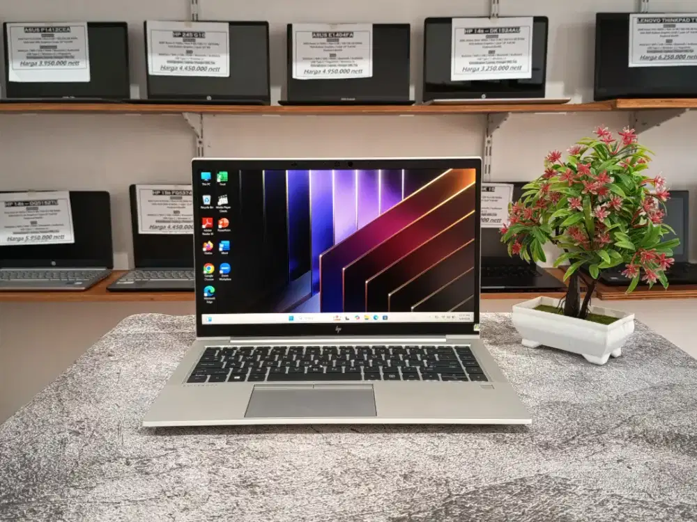 HP Elitebook 845 G7 Ryzen 5Pro 4650U Ram 16GB SSD 256GB