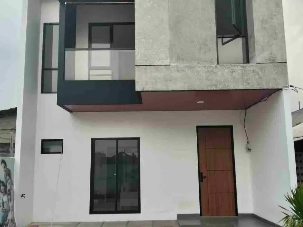 Rumah 2 lantai hrga termurah dalam cluster siap huni DP 0 all in
