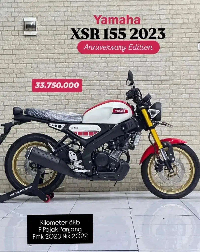 Odo 8rb‼️ Yamaha XSR 155 60Th Anniversary - Zaky Mustika