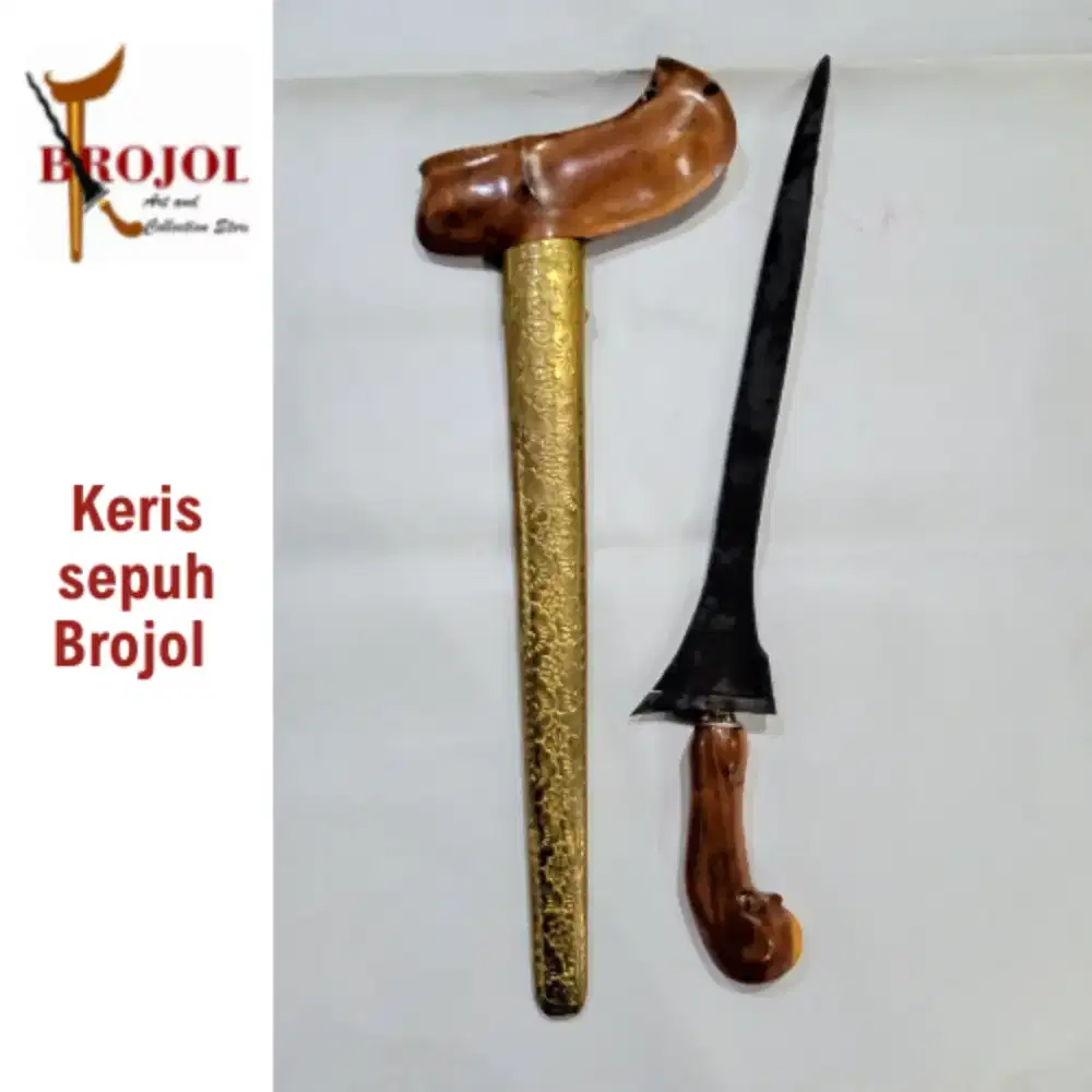 Keris sepuh Brojol pamor keleng era Padjajaran | KERIS UTUH TUS