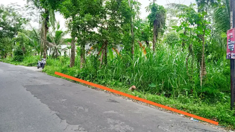 Tanah Satrategis Pinggir Aspal.