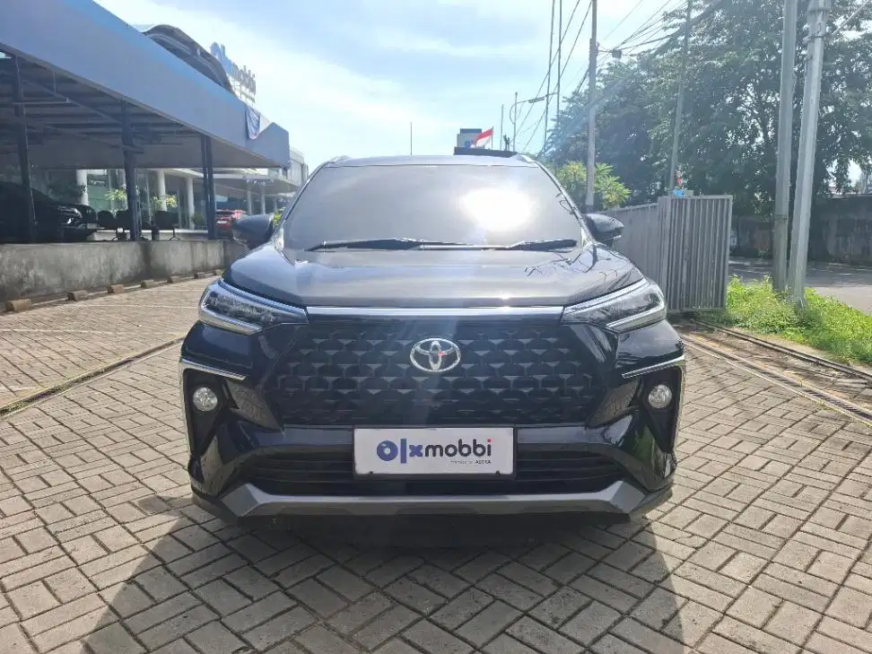 DP RINGAN Toyota Avanza 1.5 New Veloz CVT Bensin-AT 2022 Hitam CUBMD
