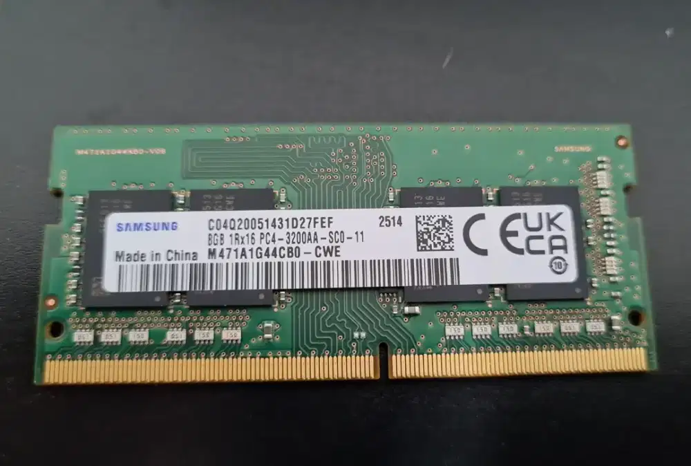 Memory RAM SODIMM 8GB DDR4 PC 3200 ex cabutan LENOVO