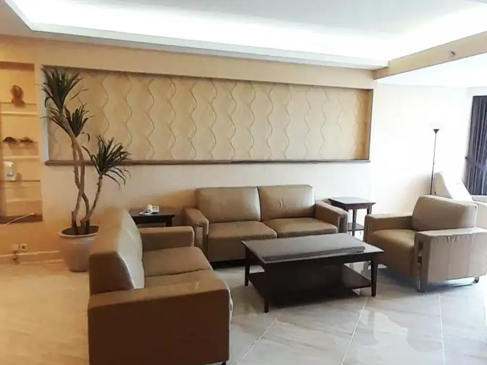 Disewa 175jt perTahun 3 Bedroom, Fully Furnished, Low Floor, Taman Anggrek Condominium