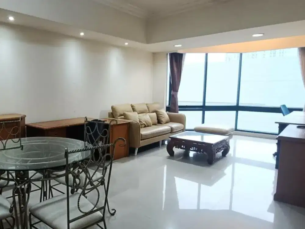 Disewa 80jt/thn Taman Anggrek Condominium 2 Bedroom Fully Furnished, Low Floor