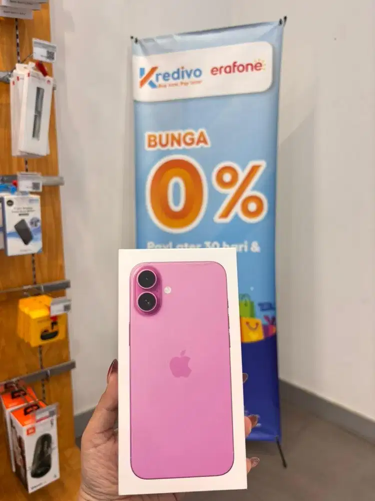 IPHONE 16/16 PLUS READY CICILAN BUNGA 0%