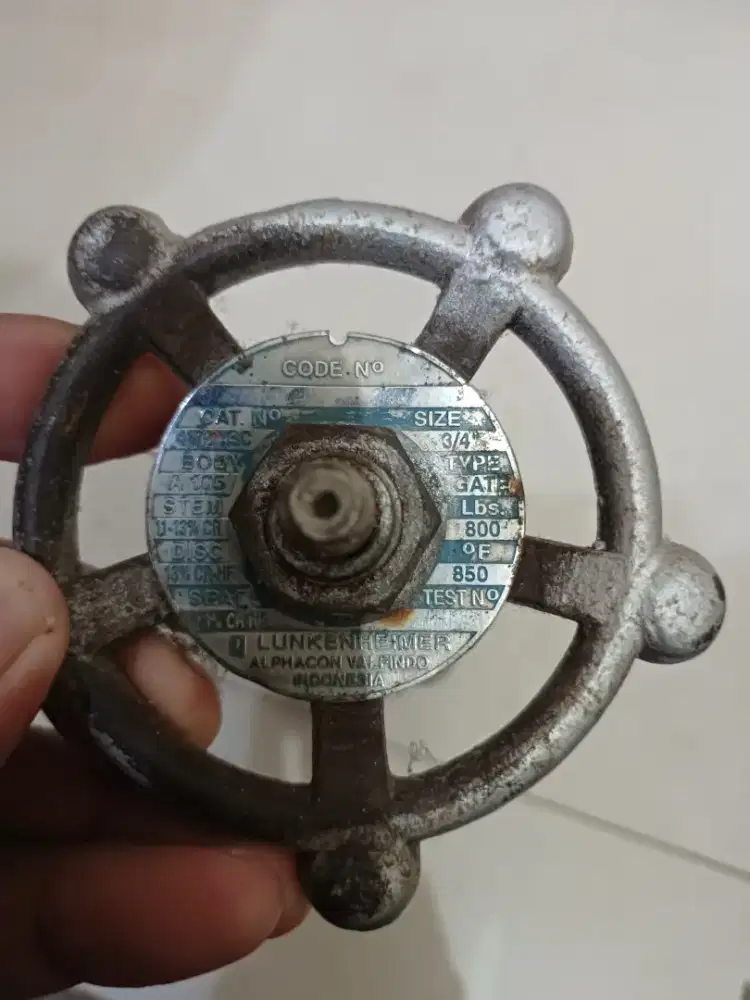 Gate Valve 3/4 800