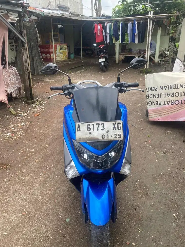 Yamaha nmax biru pajak panjang