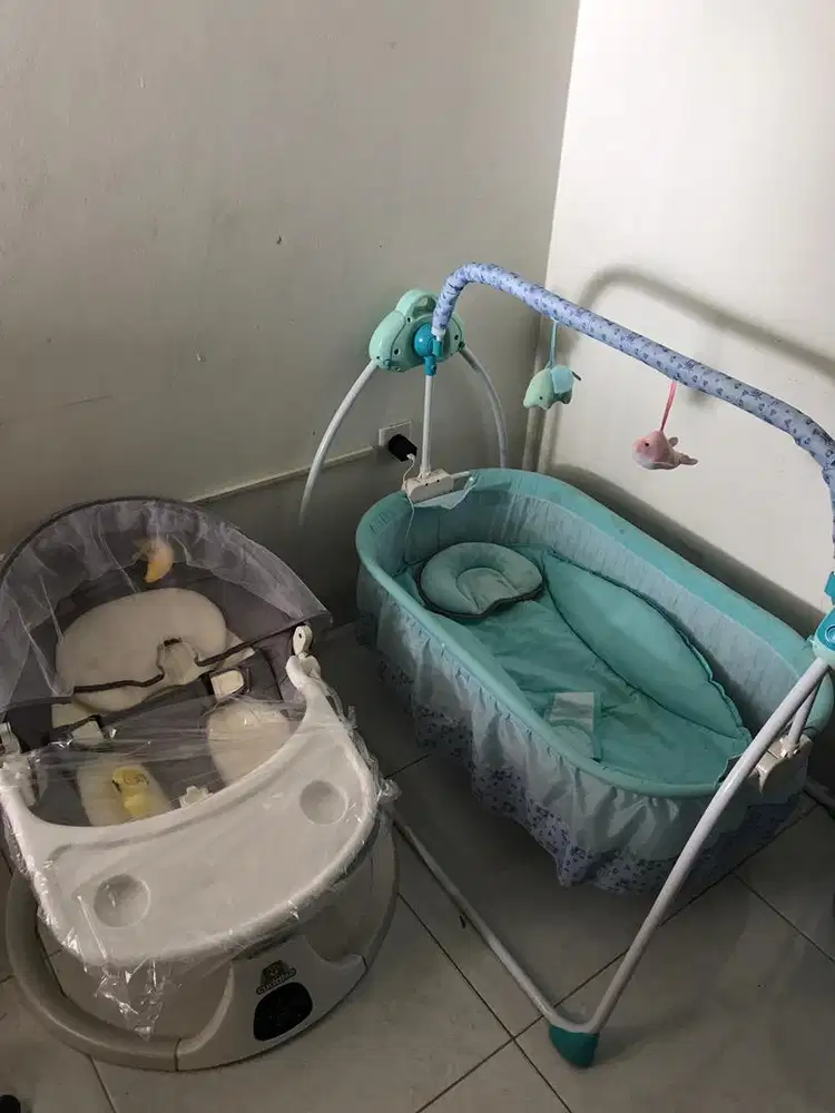 Ayunan & Bouncer Bayi Electric