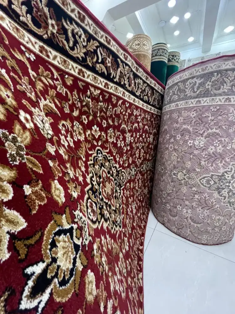 Karpet masjid tebal murah permeter