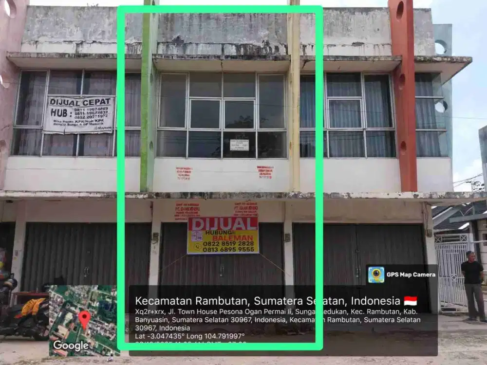 DIJUAL MELALUI LEANG RUKO DI PESONA OGAN PERMAI 2 JAKABARING KAB. BANYUASIN