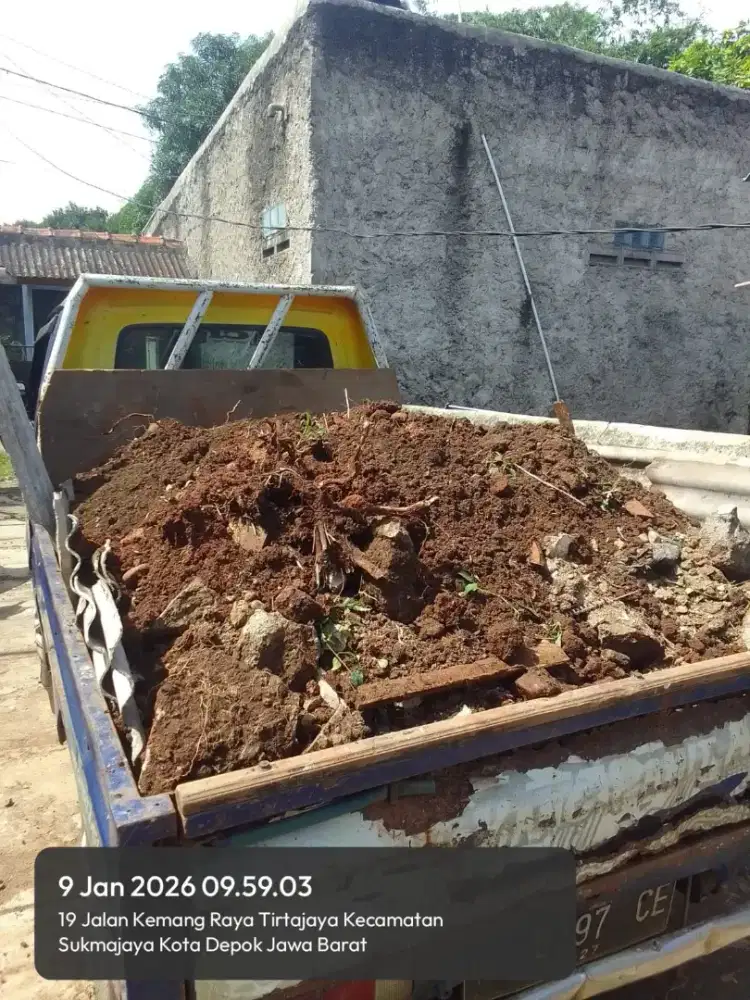 Angkut/buang puing pake pickup area depok dan sekitarnya