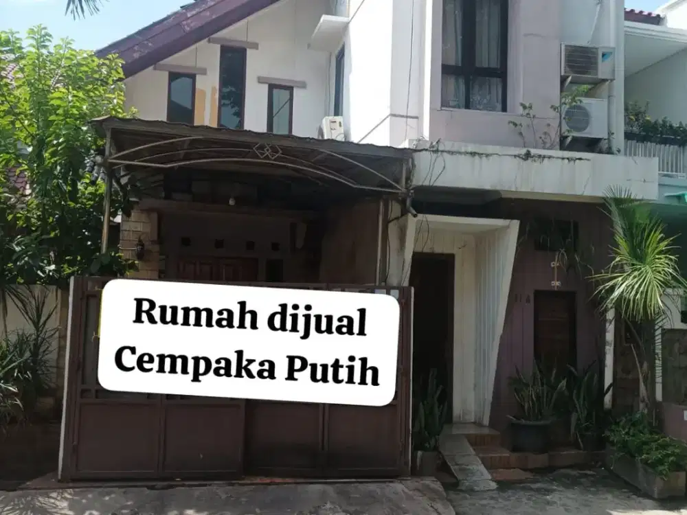 Dijual Rumah Cempaka putih Tengah