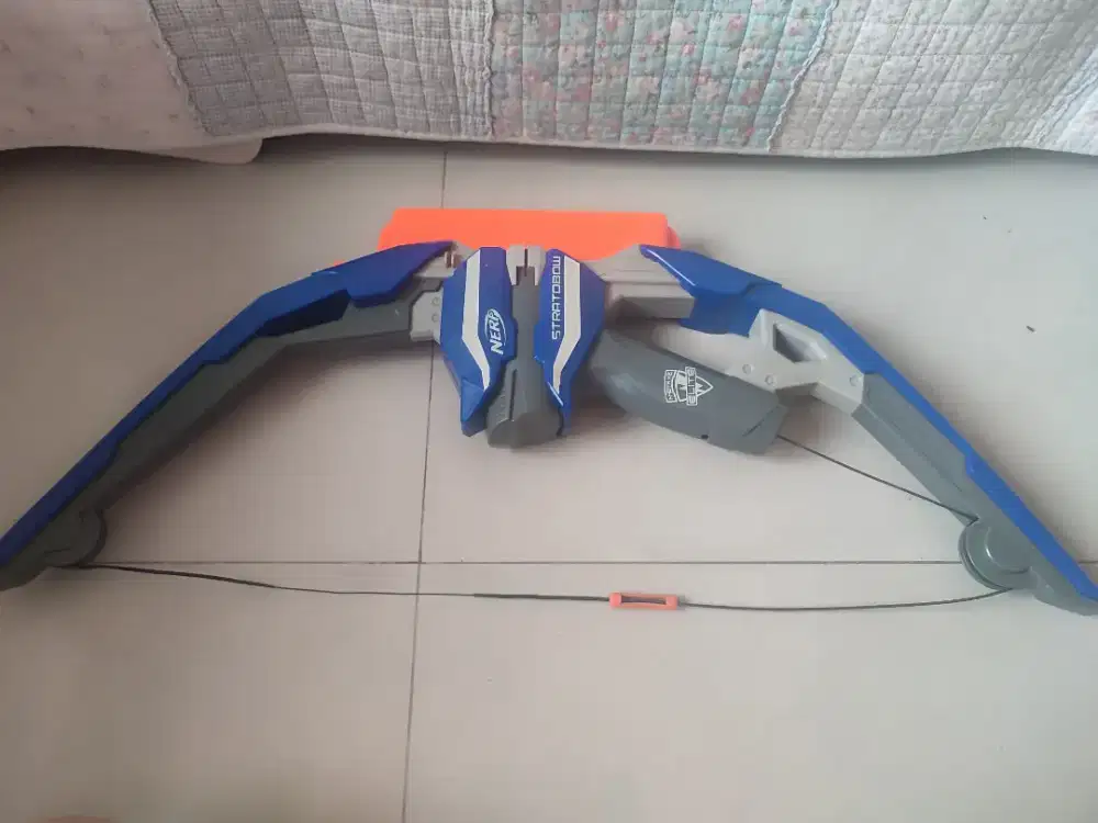 panah mainan Nerf ori minus pemakaian dan tidak ada peluru