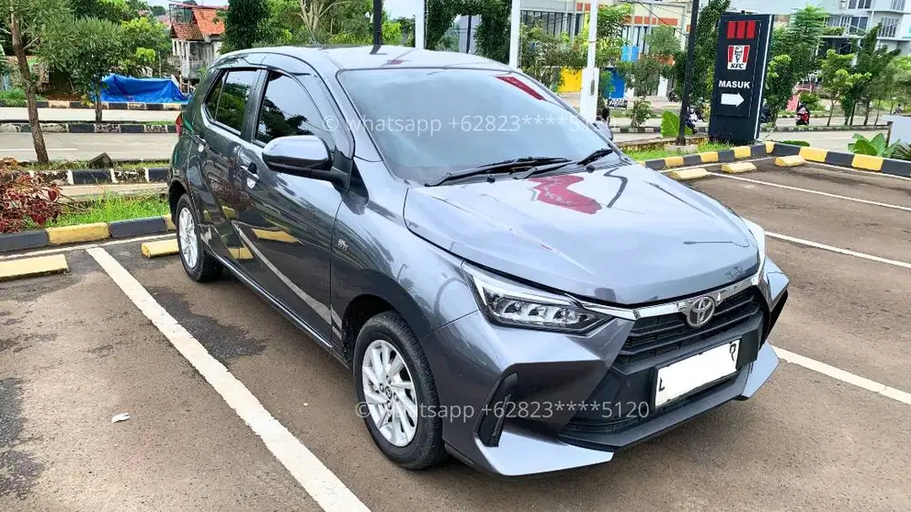 Toyota All New Agya 1.2 G CVT 2023 Gray Metallic