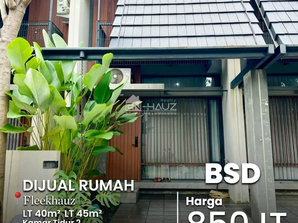 (MT) DIJUAL RUMAH FLEEKHAUZ BSD