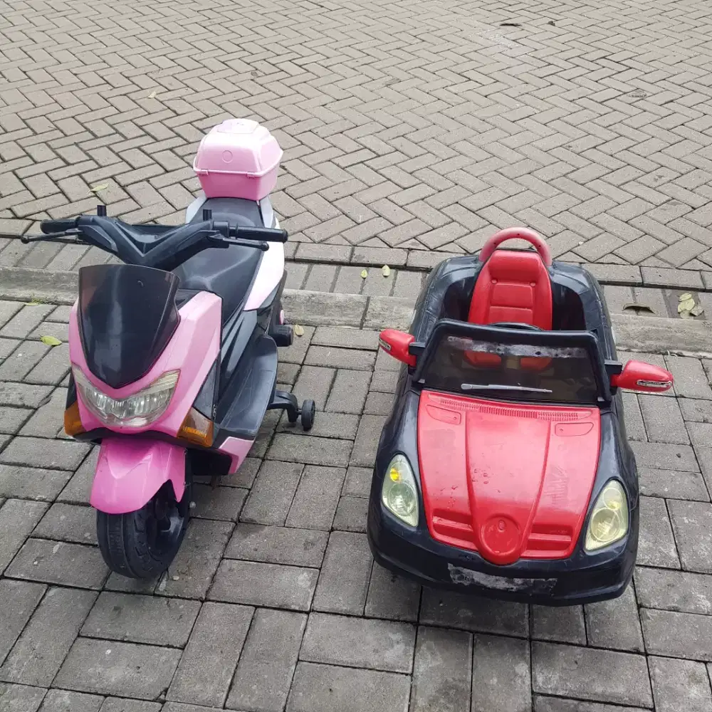 Motoran dan mobilan anak