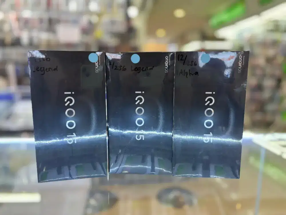 IQoo 15 resmi segel new