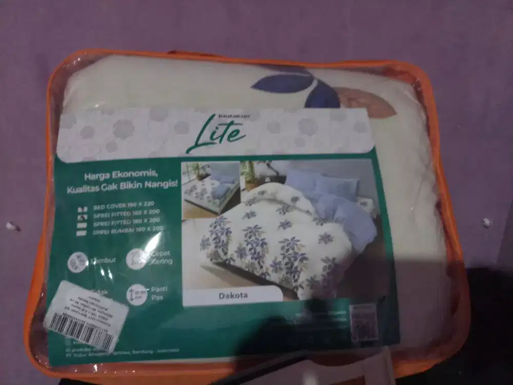 Bet cover masih baru