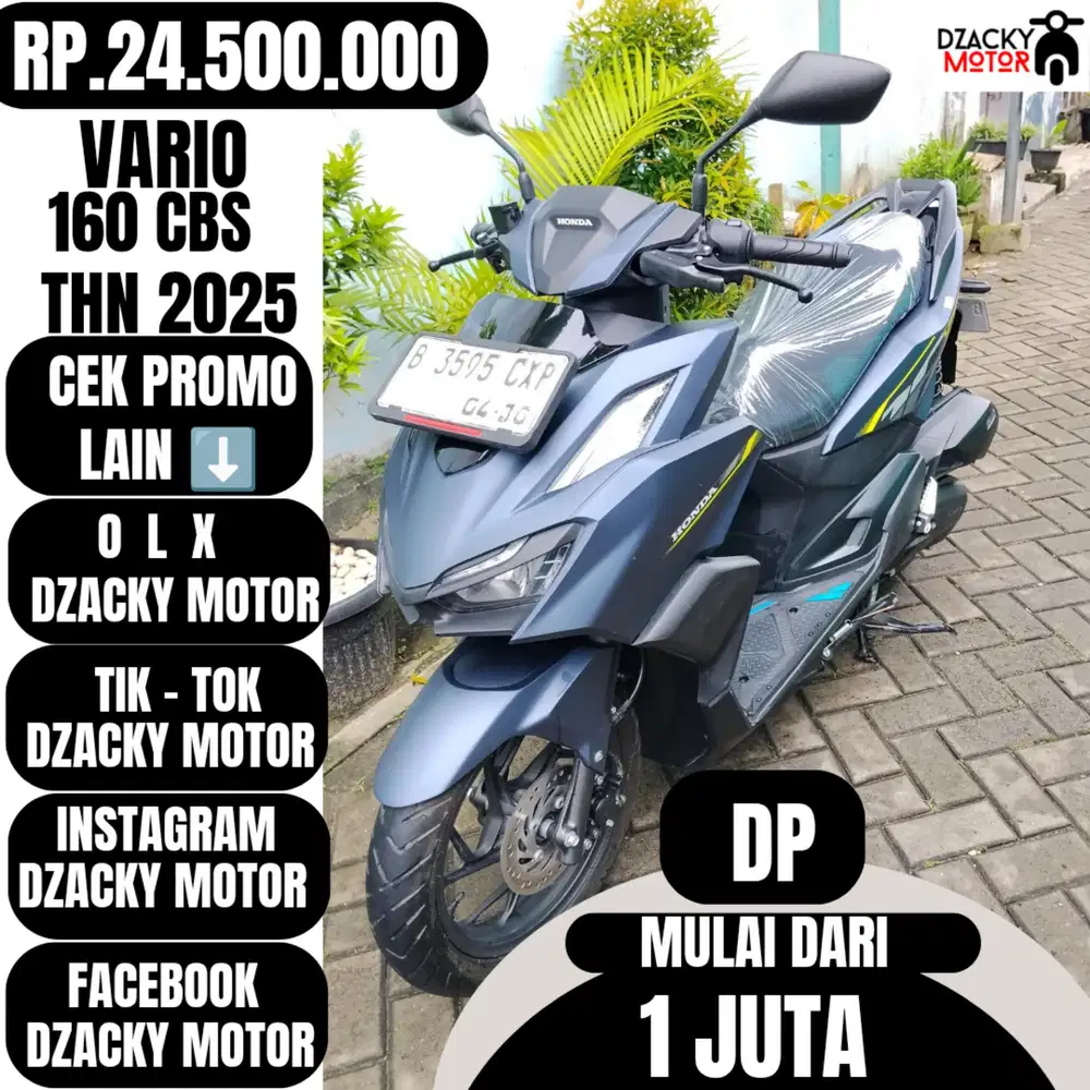 VARIO 160 CBS THN 2025 SECOND LIKE NEW