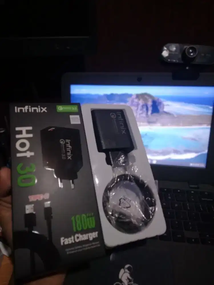 Charger Infinix Suport Fashcarging Zamin Pengisian Cepat