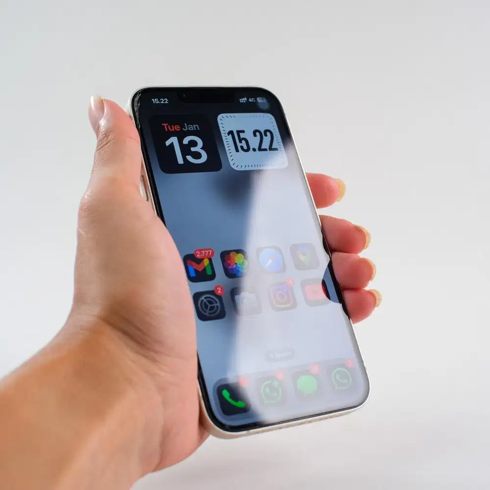 Iphone 13 128gb putih/starlight, ex-ibox