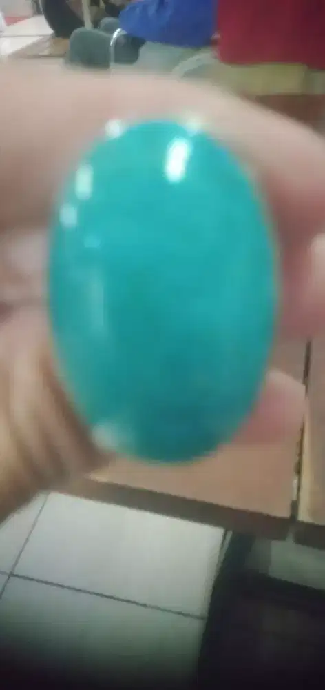 Jual cincin pirus Persia size besar ring alpaka pesanan.