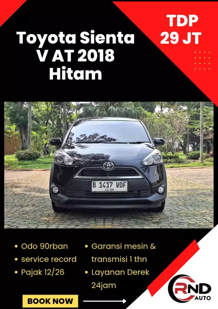 Toyota Sienta V 1.5 at 2018